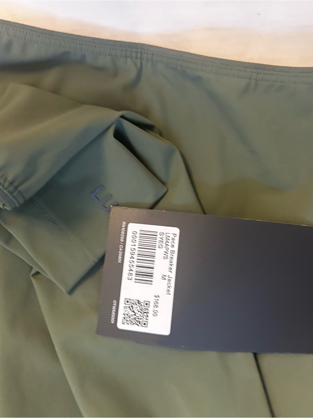 lululemon athletica Olive Green Hooded Utility Jacket - Picture 9 of 10